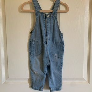 Zara Denim Overalls